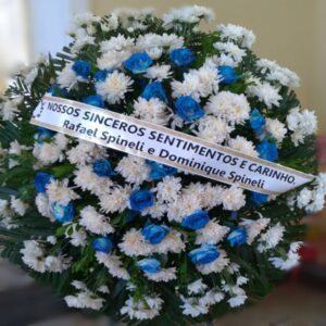 07-MONSENHOR COM ROSAS AZUIS Tam:1,20